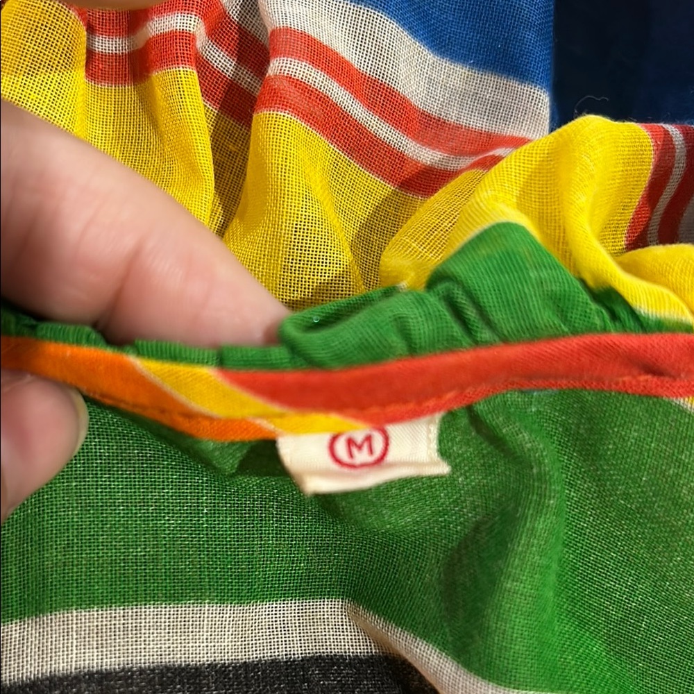 Like new - DOTTI Cabana Stripe Hooded Beach Coverup Dress - Picture 4 of 12